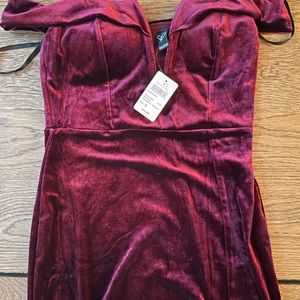 Windsor velvet formal dress